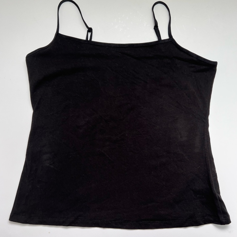 Black Knit Cami Top
